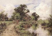 Henry h.parker A Tranquil Ride (mk37) oil painting reproduction